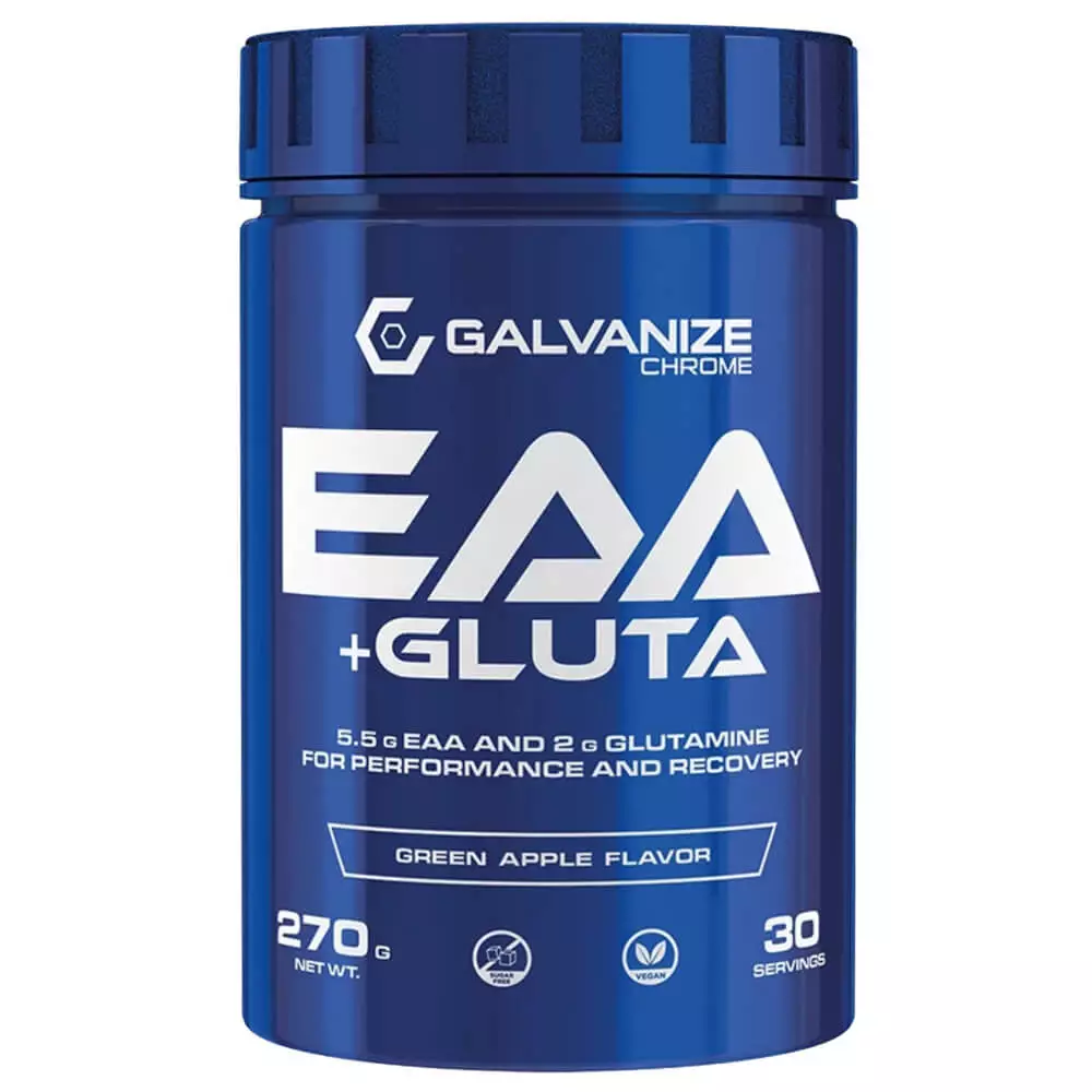 image_0-1.webp GALVANIZE EAA GLUTA 270 g - مکمل آمینو اسید (EAA) و گلوتامین - تصویر 1
