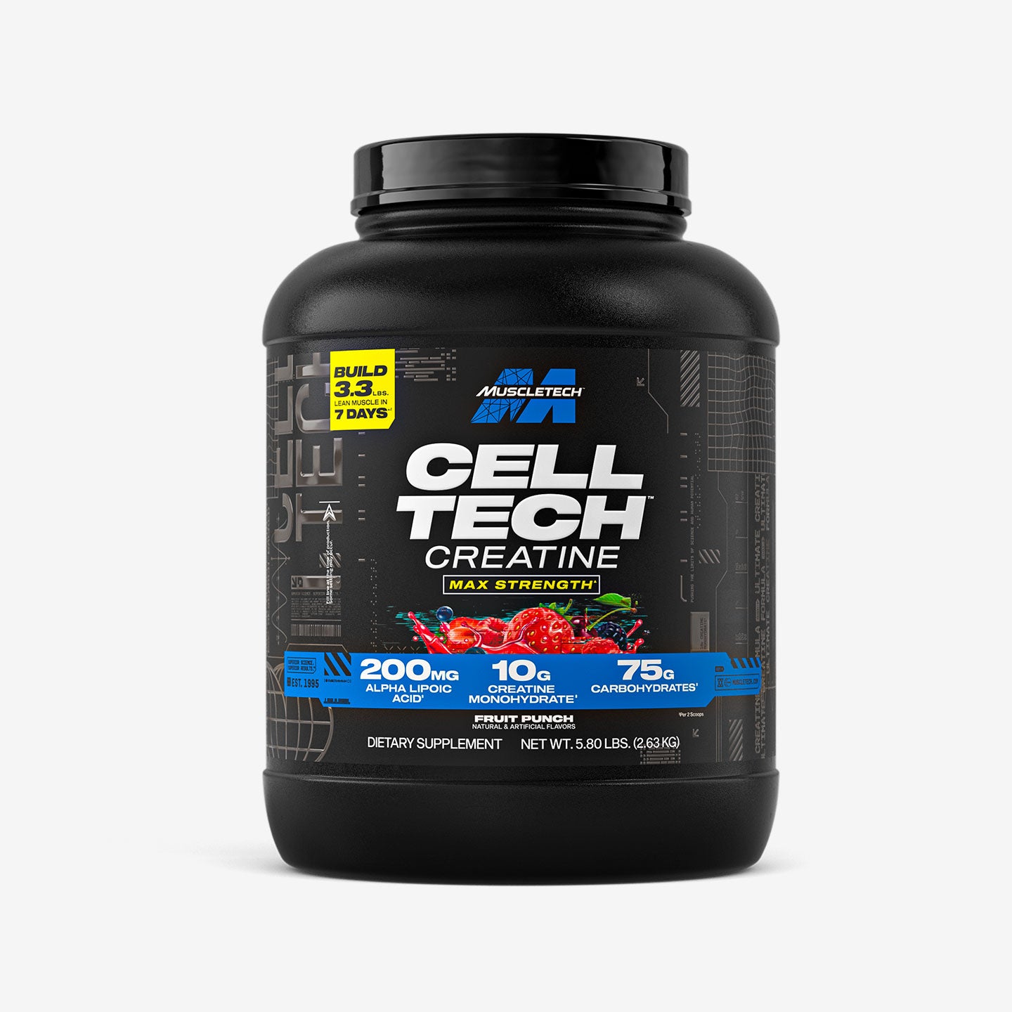 image_0-28.jpeg MuscleTech Cell-Tech 6 پوند | کراتین با کربوهیدرات برای افزایش قدرت و عضله - تصویر 1
