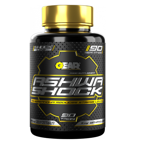 image_0-30.jpeg GEAR Ashwa Shock – 90 قرص | مکمل گیاهی آشواگاندا برای آرامش و تمرکز - تصویر 1
