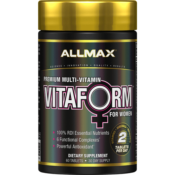 image_0-37.png ALLMAX VitaForm Women – مولتیویتامین بانوان، 60 کپسول - تصویر 1