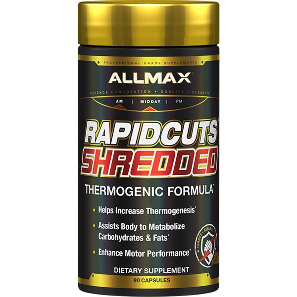 image_0-42.jpeg ALLMAX RAPIDCUTS SHREDDED – مکمل چربی سوز قوی (90 کپسول) - تصویر 1