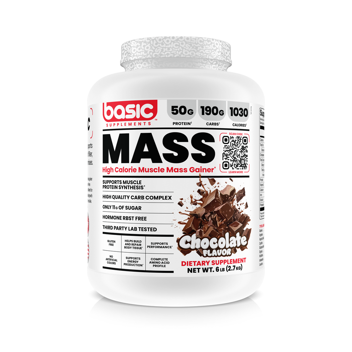 image_0-42.png Basic MASS 6 LB – مکمل گینر برای افزایش حجم عضلات - تصویر 1
