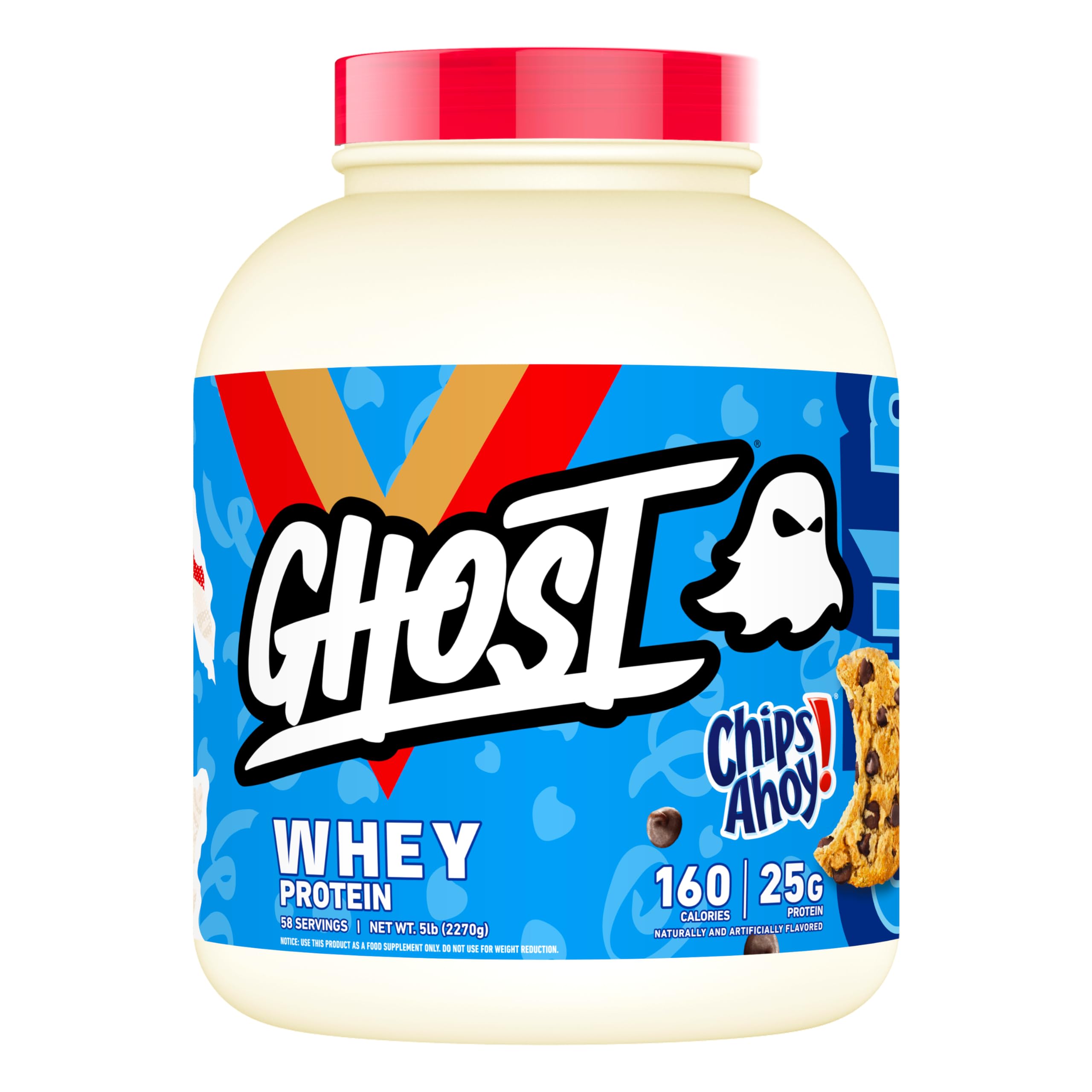 Version 1.0.0 GHOST Whey Protein 5LB – پودر پروتئین وی با کیفیت - تصویر 1