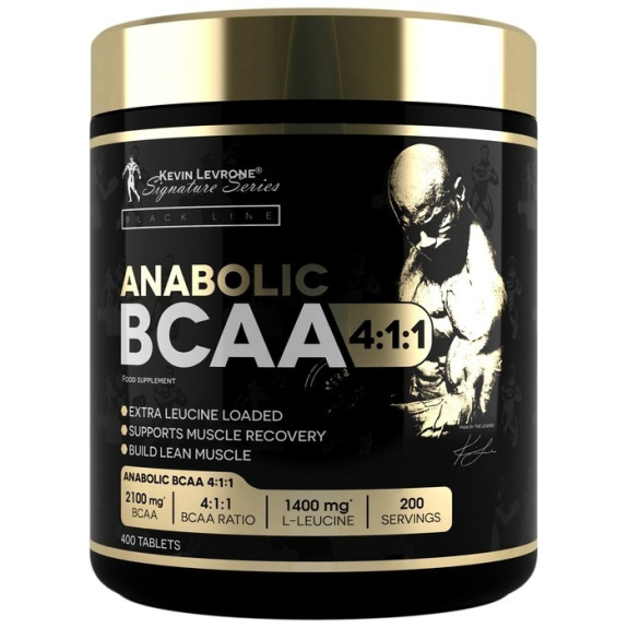 image_0-88.jpeg Kevin Levrone Anabolic BCAA – 400 قرص | مکمل آمینو اسید شاخه دار برای عضلهسازی - تصویر 1