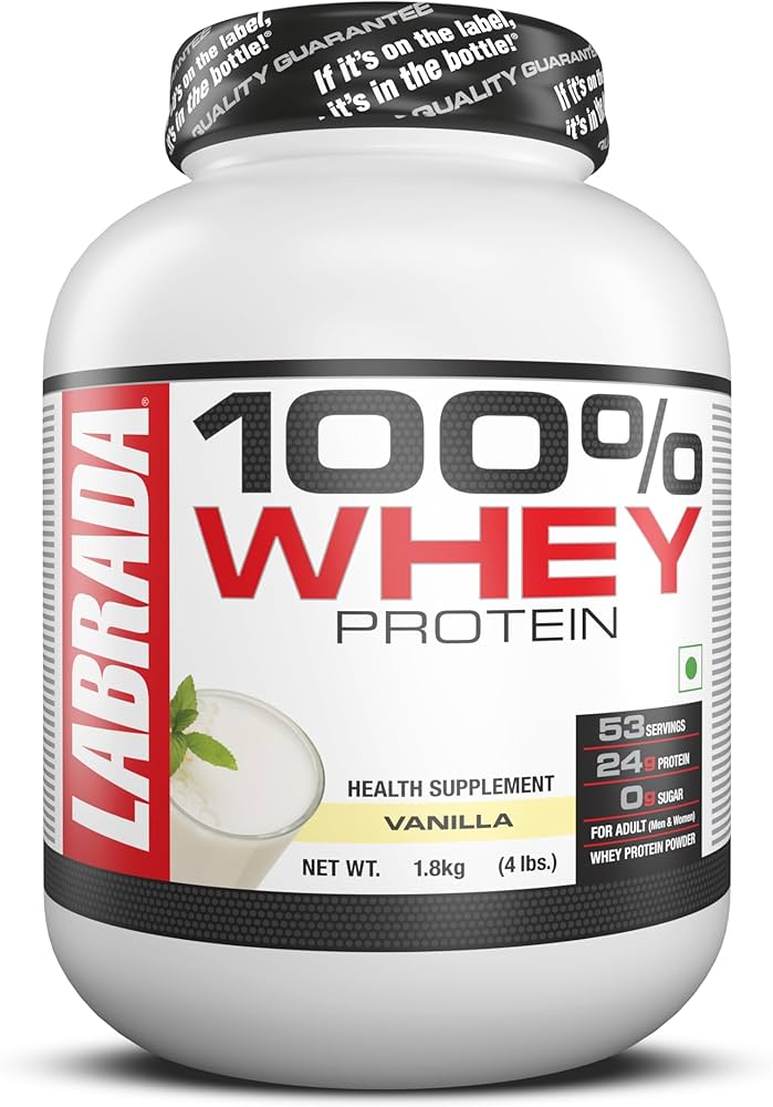 image_0-91.jpeg LABRADA 100% WHEY - پودر پروتئین وی 4 پوند - تصویر 1