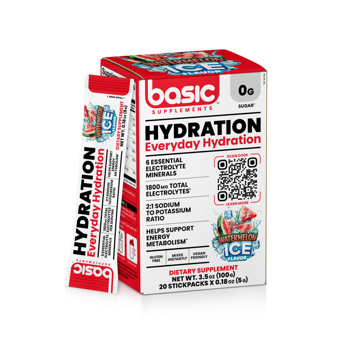 image_1-34.png Basic Hydration پودر نوشیدنی الکترولیت ورزشی – بسته 20 ساشه × 5 g - تصویر 1