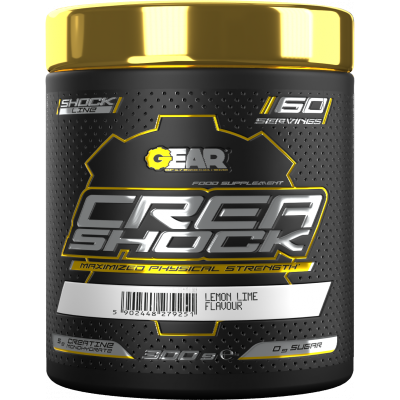 GEAR CREA SHOCK 300 g – مکمل کراتین برای افزایش قدرت و عضله - تصویر 3