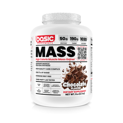Basic MASS 6 LB – مکمل گینر برای افزایش حجم عضلات - تصویر 3
