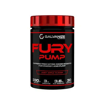 GALVANIZE FURY PUMP 330G - پودر پیش تمرین برای پمپ عضلات و انرژی - تصویر 3