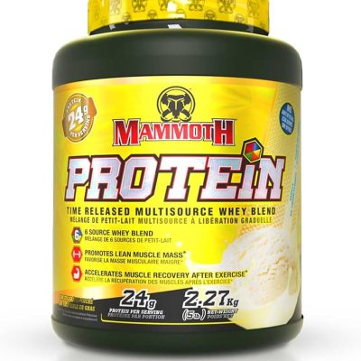 Mammoth Protein 5LB – پروتئین وی ورزشی با کیفیت (5 پوند) - تصویر 3