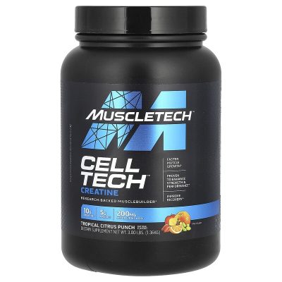 MuscleTech Cell-Tech 3LB – کراتین با کربوهیدرات - تصویر 3