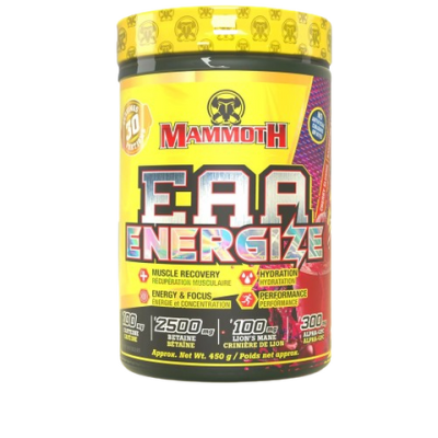 Mammoth EAA Energizer – مکمل آمینو اسید با انرژی (30 سروینگ) - تصویر 2