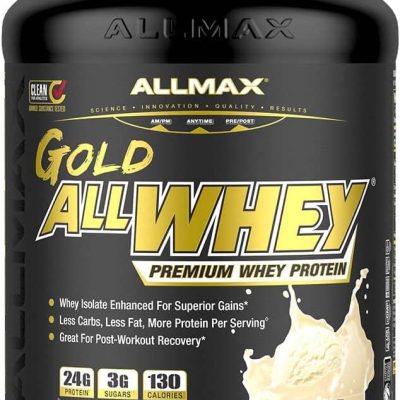 ALLMAX AllWhey Gold 5 lb – پروتئین وی با کیفیت بالا برای ساخت عضله - تصویر 4