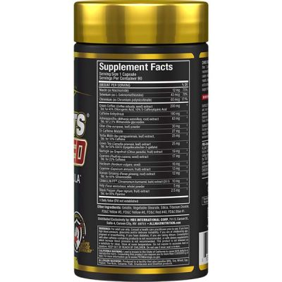 ALLMAX RAPIDCUTS SHREDDED – مکمل چربی سوز قوی (90 کپسول) - تصویر 4