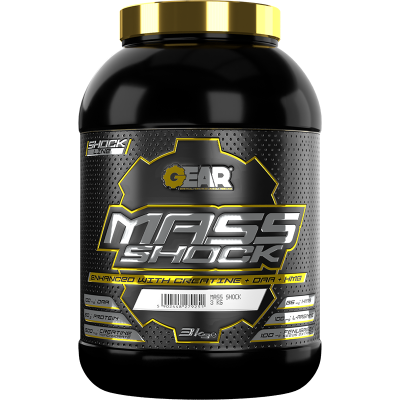 GEAR MASS SHOCK 7KG - مکمل گینر برای افزایش وزن و توده عضلانی - تصویر 5
