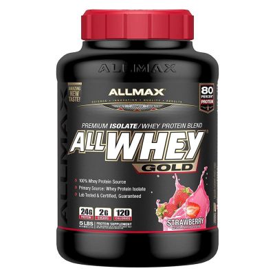 ALLMAX AllWhey Gold 5 lb – پروتئین وی با کیفیت بالا برای ساخت عضله - تصویر 5