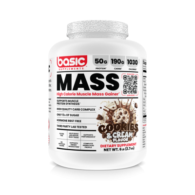 Basic MASS 6 LB – مکمل گینر برای افزایش حجم عضلات - تصویر 5