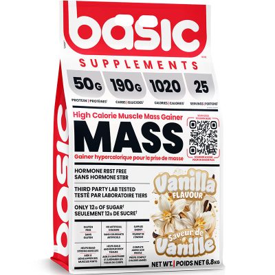 Basic MASS 15 LB – مکمل گینر برای افزایش توده عضلانی - تصویر 5