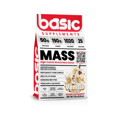 Basic MASS 15 LB – مکمل گینر برای افزایش توده عضلانی - تصویر 6
