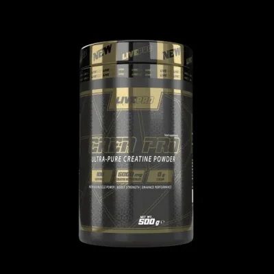 LIVEPRO NUTRITION CREA PRO کراتین مونوهیدرات - 250 گرمی - تصویر 3