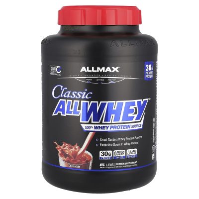 ALLMAX ALLWHEY CLASSIC 5LB | مکمل پروتئین وی برای عضله‌سازی - تصویر 6