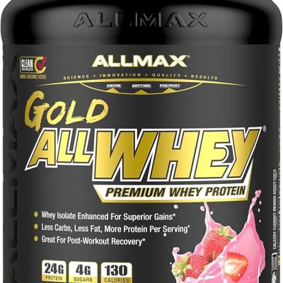 ALLMAX AllWhey Gold 5 lb – پروتئین وی با کیفیت بالا برای ساخت عضله - تصویر 6
