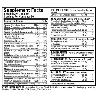 ALLMAX VitaForm Women – مولتی‌ویتامین بانوان، 60 کپسول - تصویر 6