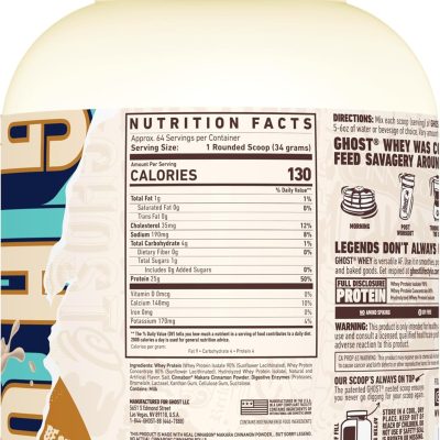 GHOST Whey Protein 5LB – پودر پروتئین وی با کیفیت - تصویر 5