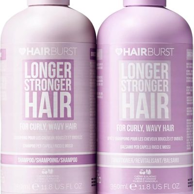 شامپو و نرم‌کننده Hair Burst برای موی فر و موج دار – مجموعه دوگانه 350 ml - تصویر 3