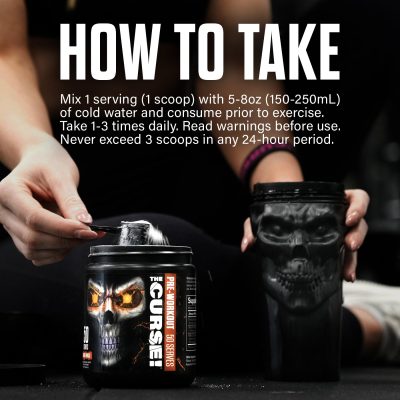 JNX Sports The Curse – پیش تمرین انرژی‌زا و تمرکز بالا – 50 سروینگ - تصویر 6