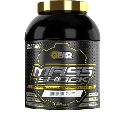 Gear Mass Shock 3kg – مکمل گینر برای افزایش عضله و وزن - تصویر 7