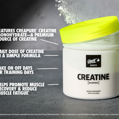 GHOST Basic Creatine – 50 Servings | کراتین پایه گُست - 50 سروینگ - تصویر 4