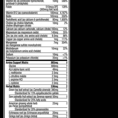 MuscleTech Platinum Multivitamin – مولتی ویتامین پلاتینیوم 90 قرص - تصویر 8