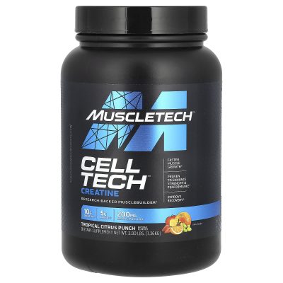 MuscleTech Cell-Tech 3LB – کراتین با کربوهیدرات - تصویر 7