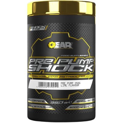 GEAR PRE PUMP SHOCK 350 g — مکمل پیش تمرین با پمپ قوی - تصویر 6