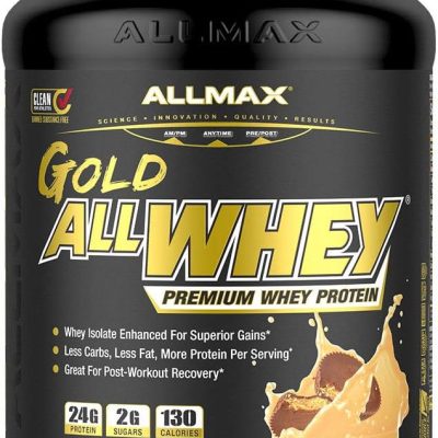 ALLMAX AllWhey Gold 5 lb – پروتئین وی با کیفیت بالا برای ساخت عضله - تصویر 8