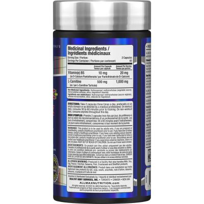 ALLMAX L-CARNITINE+TARTRATE 120 کپسول – کارنیتین تارترات - تصویر 8
