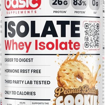 Basic WHEY 2 LB – پودر پروتئین وی برای عضله‌سازی - تصویر 8