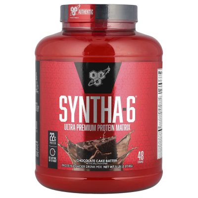 BSN SYNTHA-6 پروتئین وی مخلوط - 5 پوند - تصویر 3