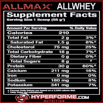 ALLMAX ALLWHEY CLASSIC 5LB | مکمل پروتئین وی برای عضله‌سازی - تصویر 9
