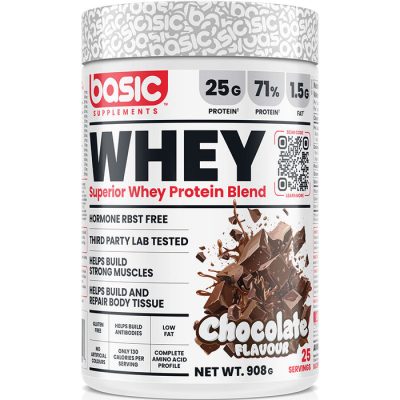 Basic WHEY 2 LB – پودر پروتئین وی برای عضله‌سازی - تصویر 9