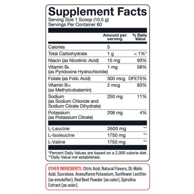 Basic BCAA 60 سروینگ – آمینو اسید شاخه‌دار برای عضله - تصویر 6