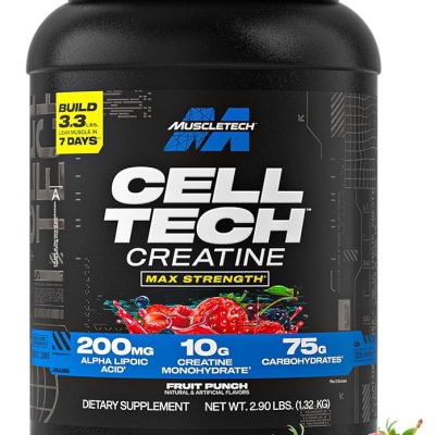MuscleTech Cell-Tech 3LB – کراتین با کربوهیدرات - تصویر 9
