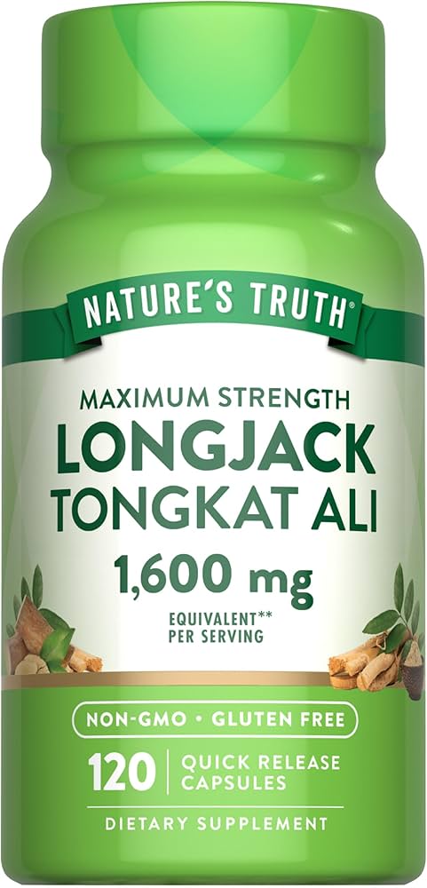 image_0-17.jpeg Nature's Truth Tongkat Ali 1600mg – مکمل گیاهی (120 کپسول) - تصویر 1