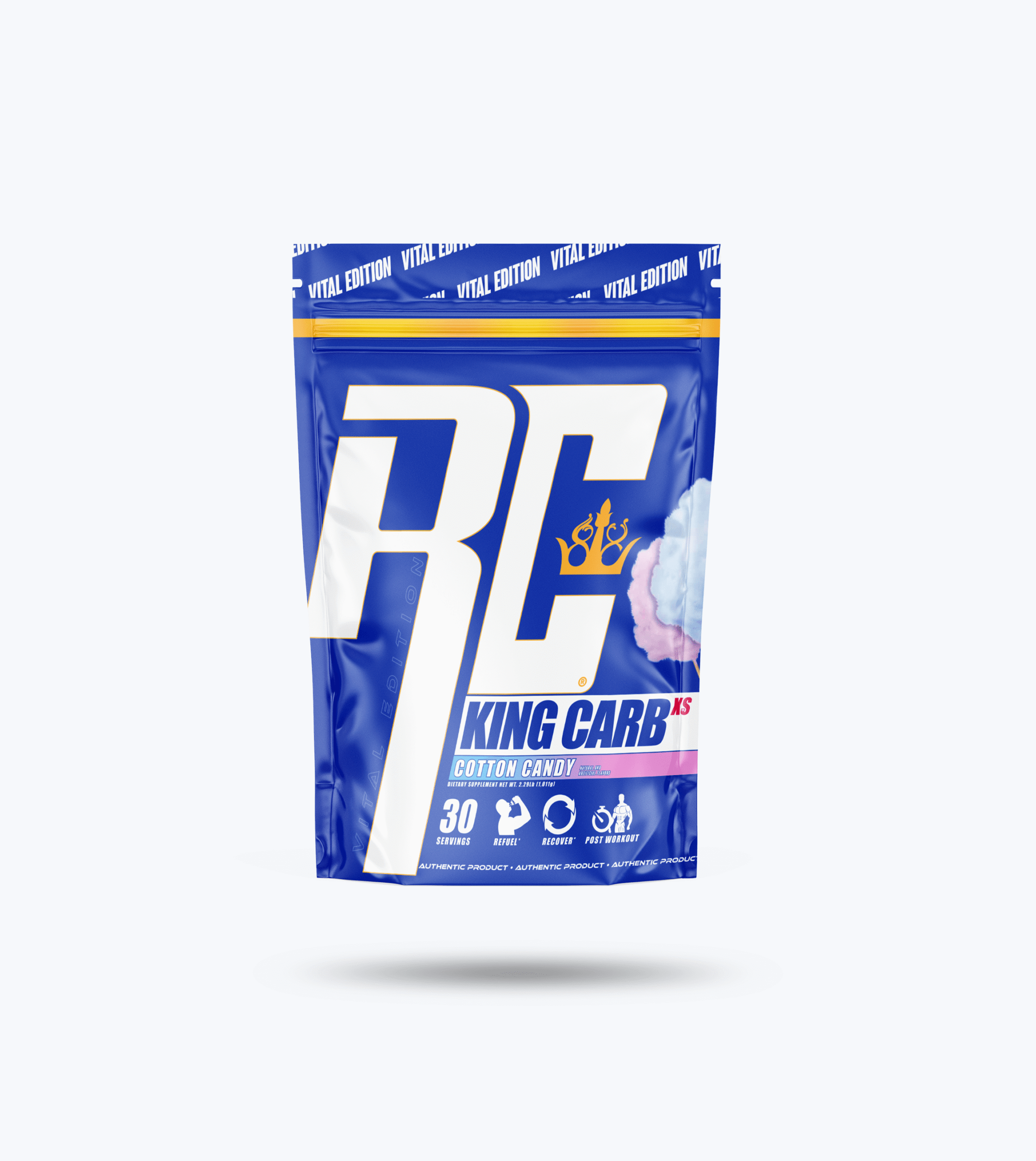 image_0-22.png RONNIE COLMAN King Carbs XS - پودر کربوهیدرات مکمل گینر (30 سروینگ) - تصویر 1