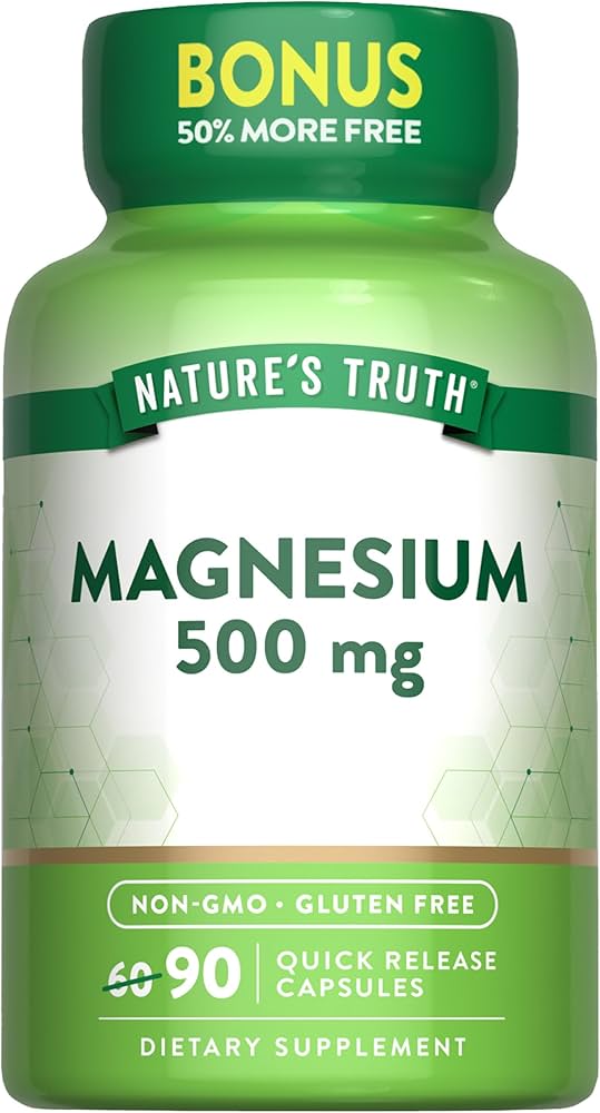 image_0-32.jpeg مگنزیوم اکساید 500 میلیگرم – Nature's Truth – 90 کپسول - تصویر 1