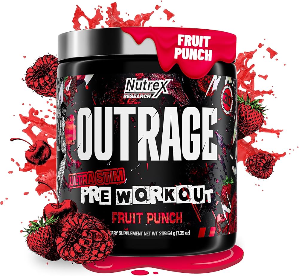 image_0-47.jpeg Nutrex OUTRAGE پودر پیشتمرینی - ۳۰ سروینگ - تصویر 1