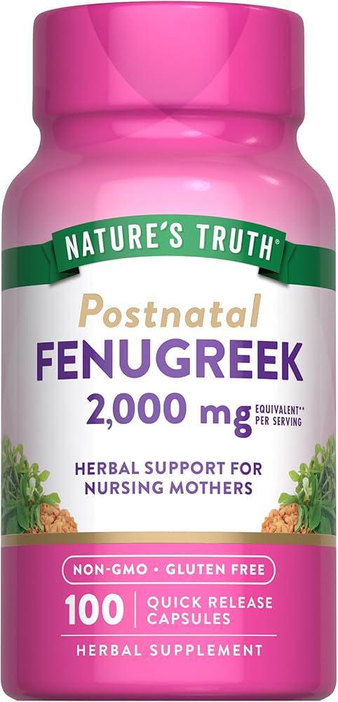 image_0-5.jpeg Nature's Truth Fenugreek — 100 کپسول | مکمل گیاهی - تصویر 1