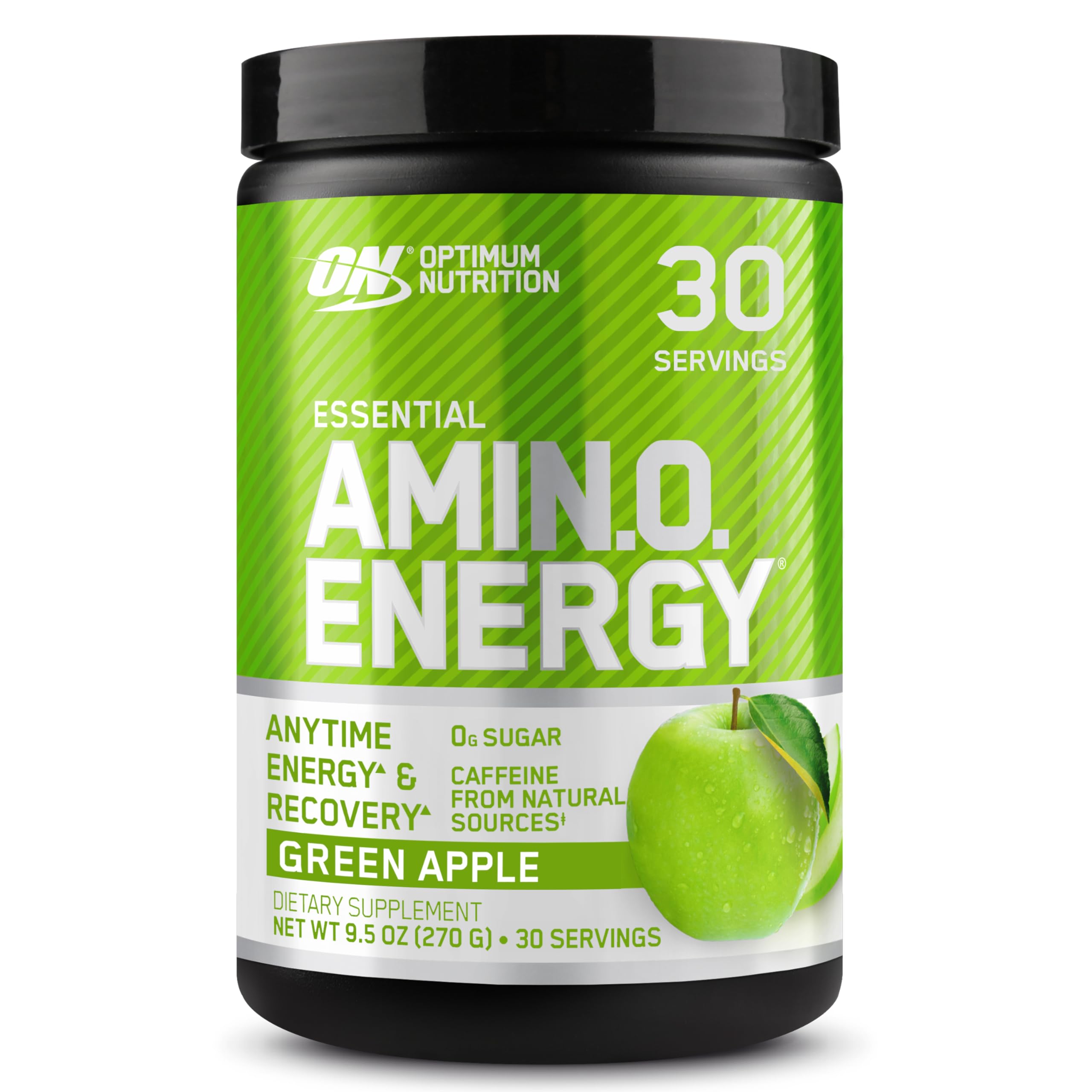 image_0-64.jpeg Optimum Nutrition Amino Energy - مکمل آمینواسید انرژی با کافئین (30 سروینگ) | قبل از تمرین - تصویر 1