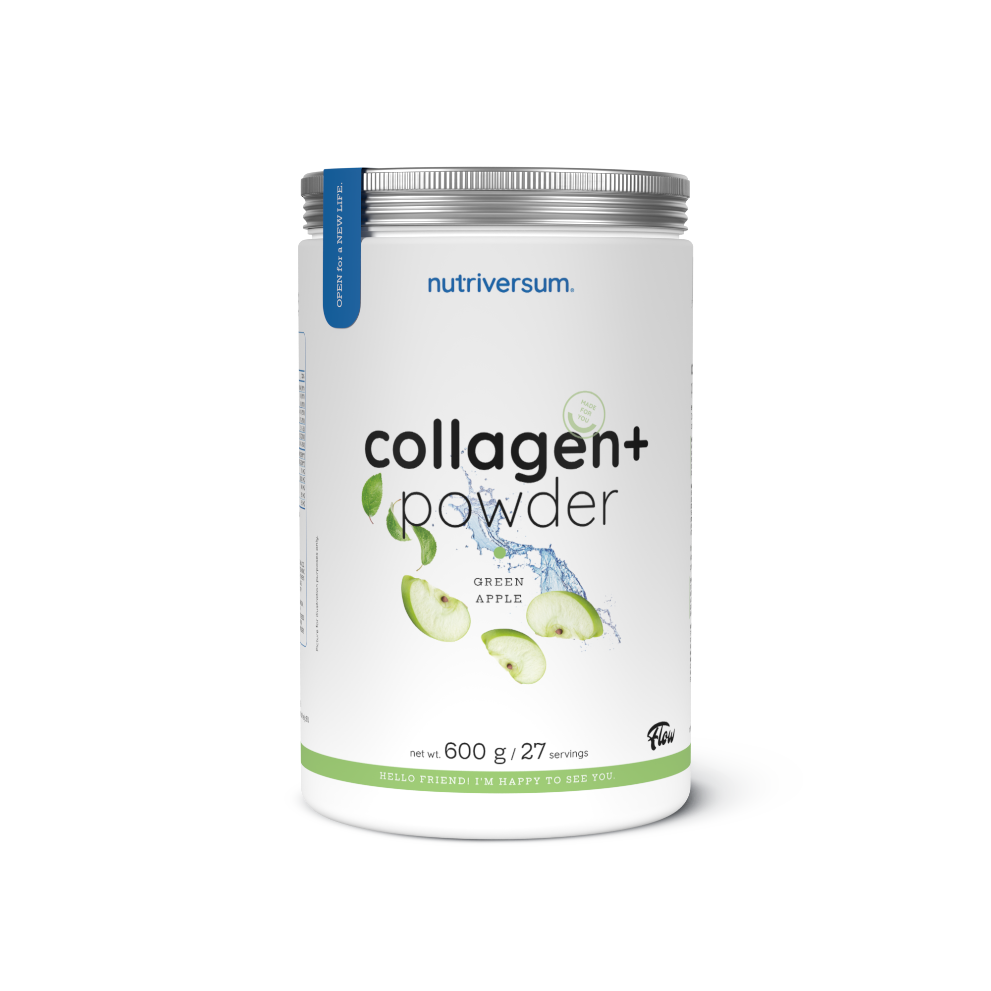 image_0-7.png Nutriversum Flow Collagen+ Powder 600g – پودر کلاژن برای پوست، مو و ناخن - تصویر 1